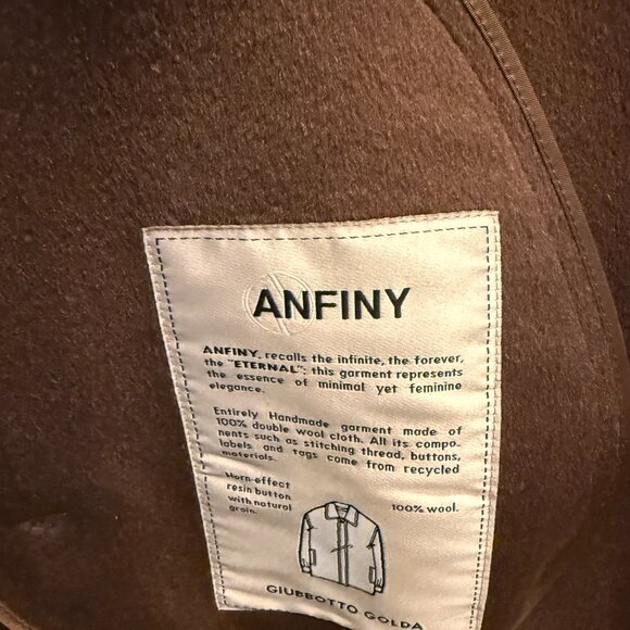 Anfiny Golda Wool Jacket New With Tags from Madrid - Picture 9 of 15